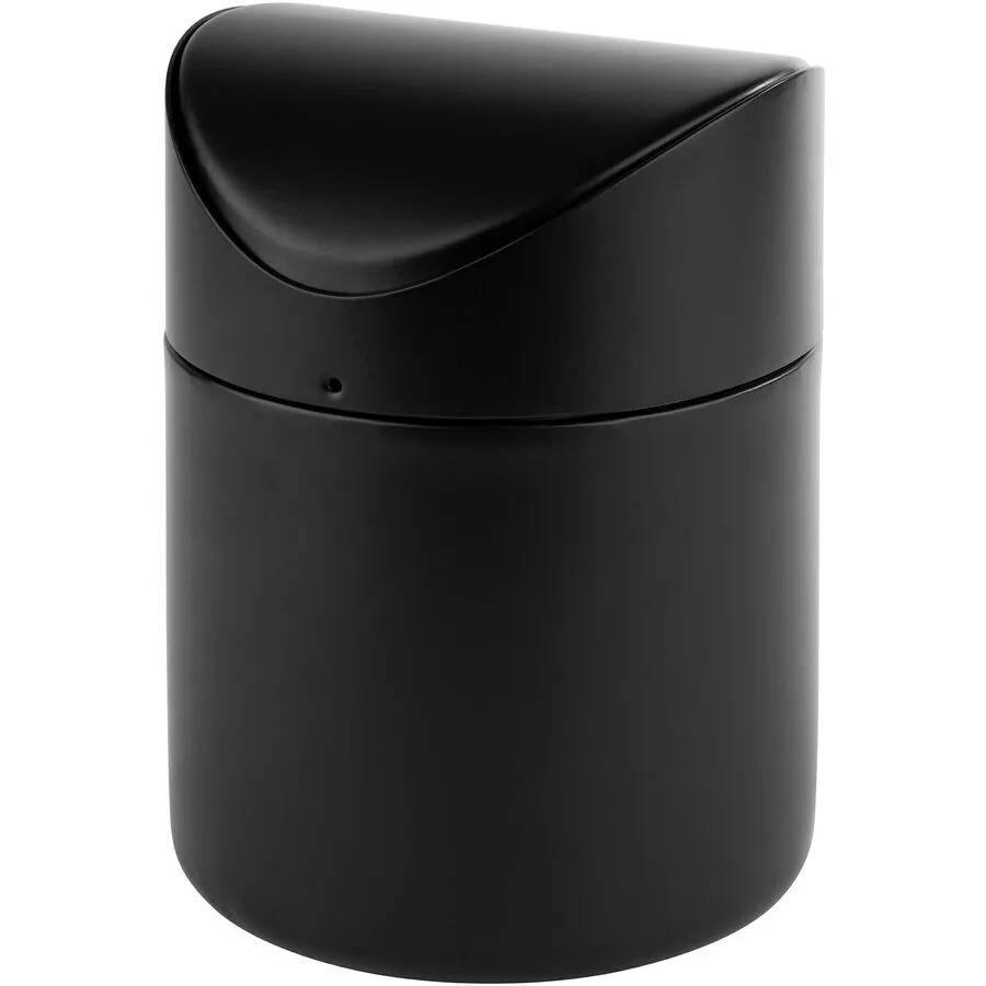Abfalleimer Aps Schwarz Edelstahl 17 cm 1.2 l