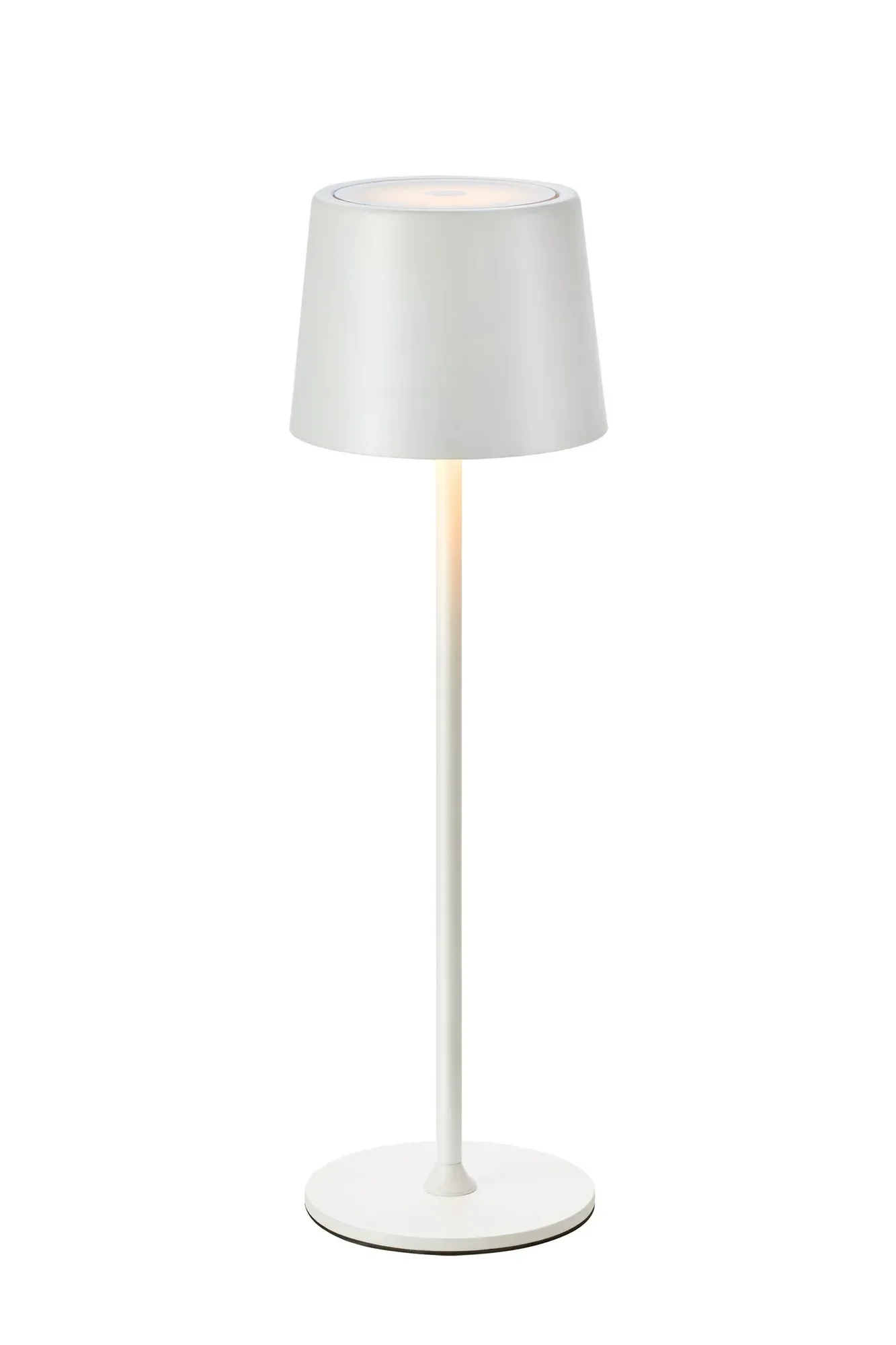 Fiore Wiederaufladbar Tischlampe Weiß
