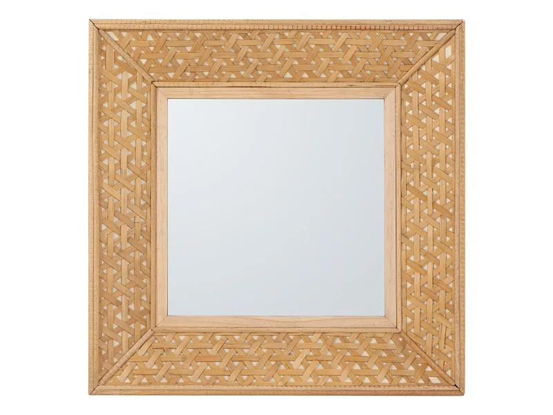 Spiegel quadratisch, viereckig LIMON 62x62cm natürliches holz