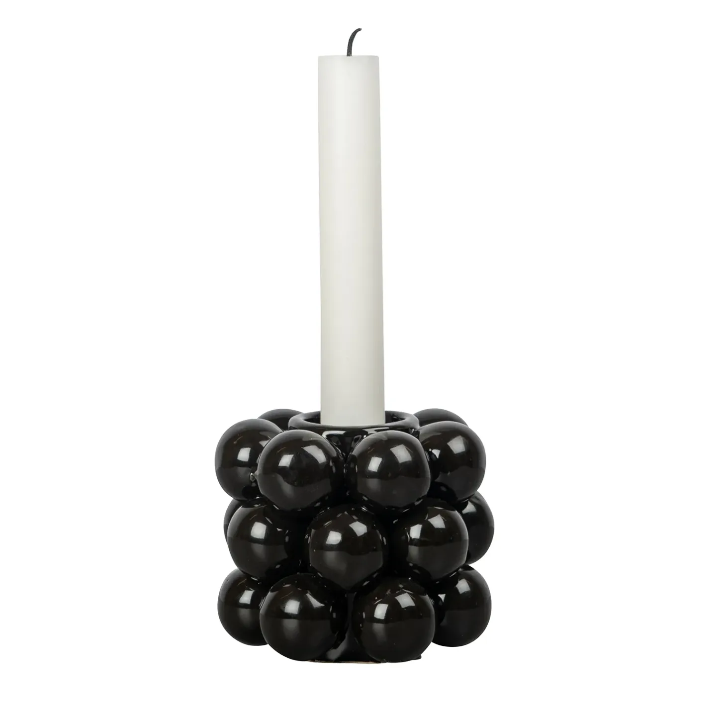 Byon Globe ljusstake 8,5 cm Svart