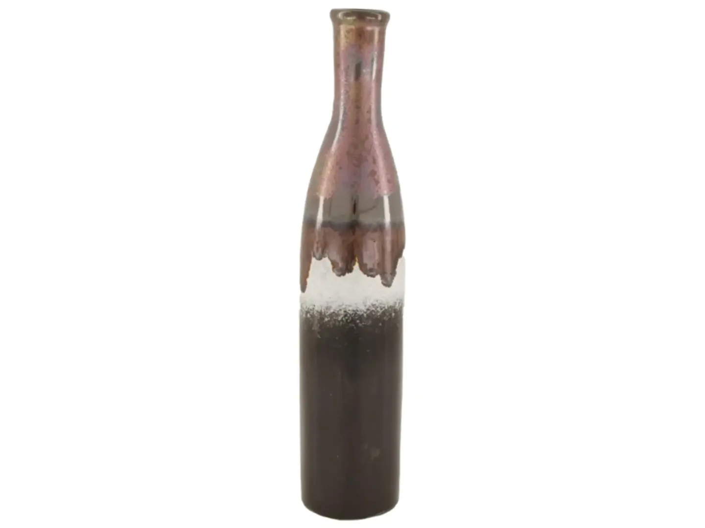 Dijk Vase Keramik Hellblau-Grau H: 32 cm | Schubiger Möbel