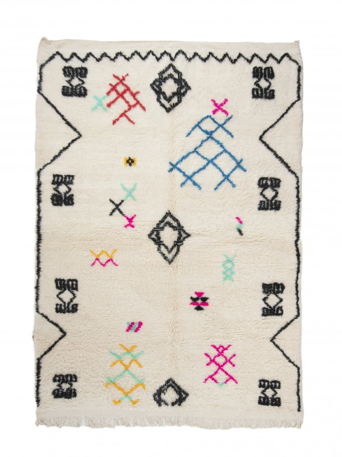 Kelim-teppe Marokkansk Azilal 290 x 200 cm (Størrelse: 290 x 200 cm)