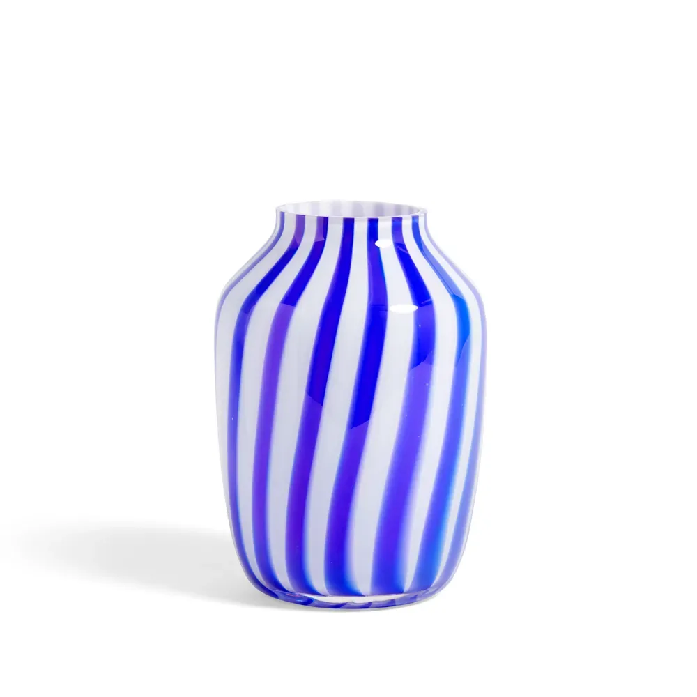 HAY Juice vas blue, glas, high