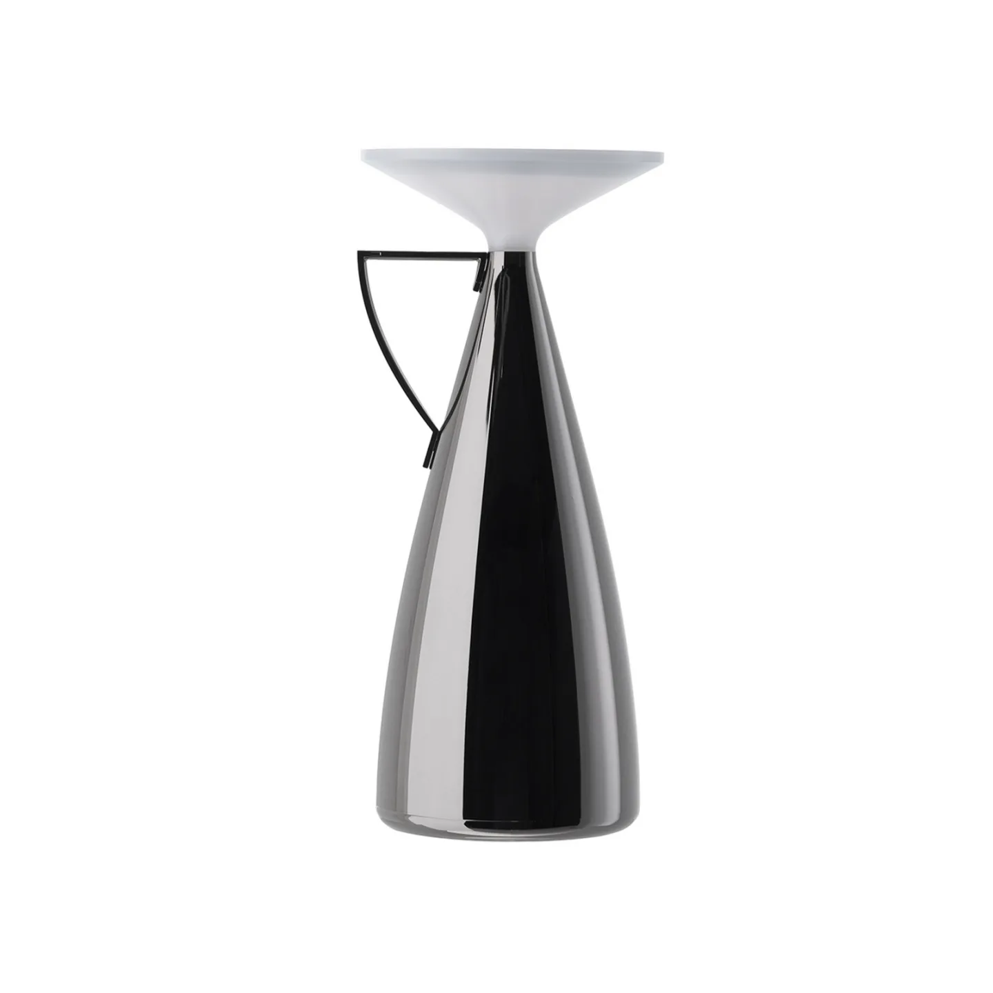 Camomille LED-bordslampa, mörkgrå, höjd 24 cm - Kartell - Vardagsrum - Design - Plast - Med en ljuskälla