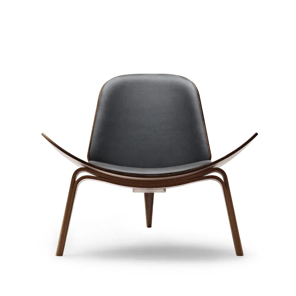 Carl Hansen & Søn CH07 fåtölj Thor 301 läder-oljad valnöt