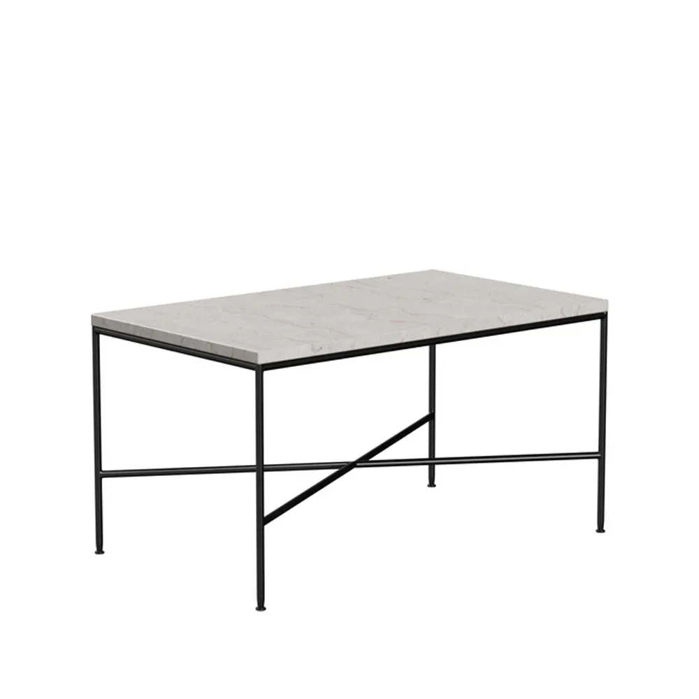Fritz Hansen Planner MC310 Couchtisch Marble cream-black