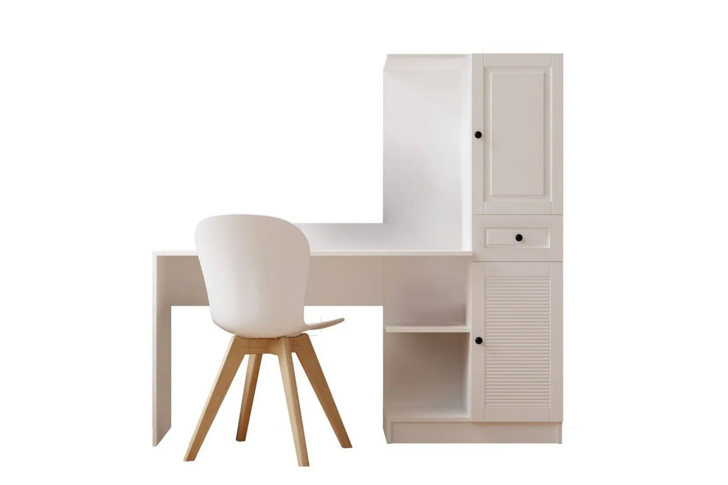 Salor Skrivbord 40x120 cm - Vit