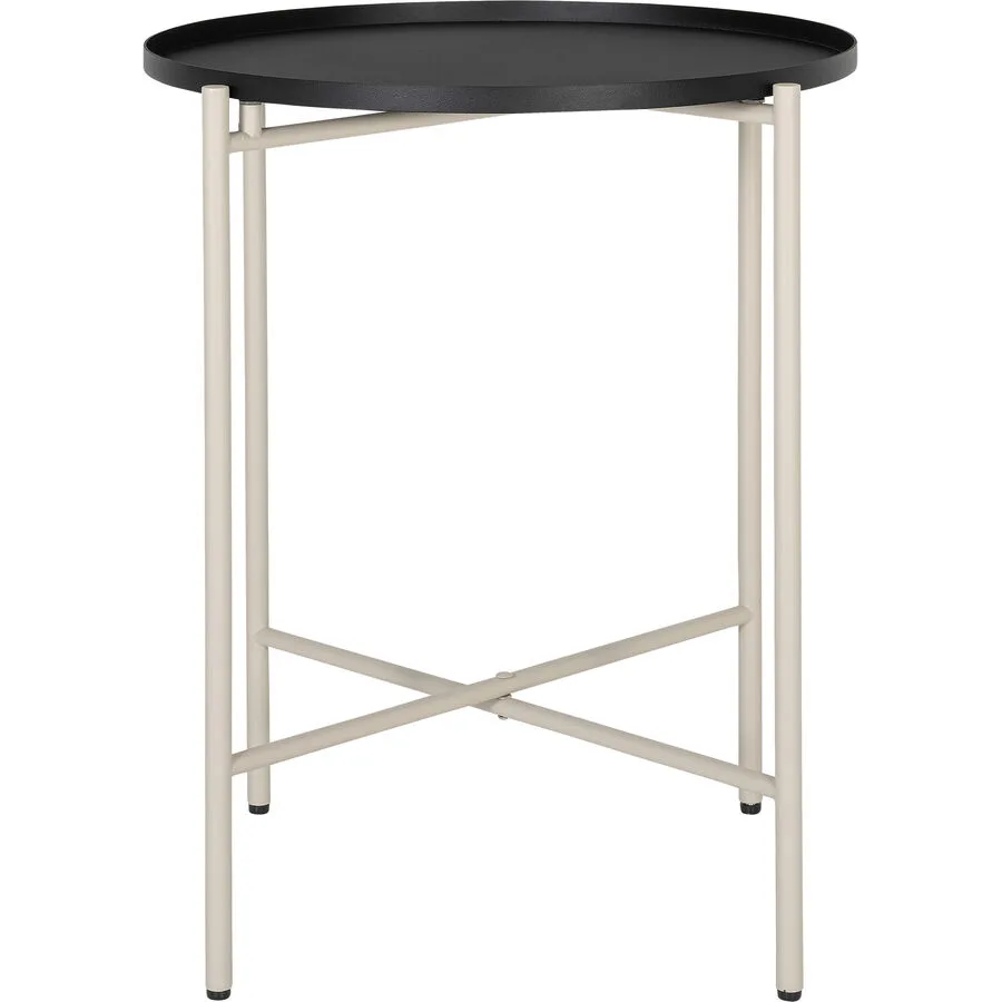 Beistelltisch Kim Schwarz Metall 40 cm