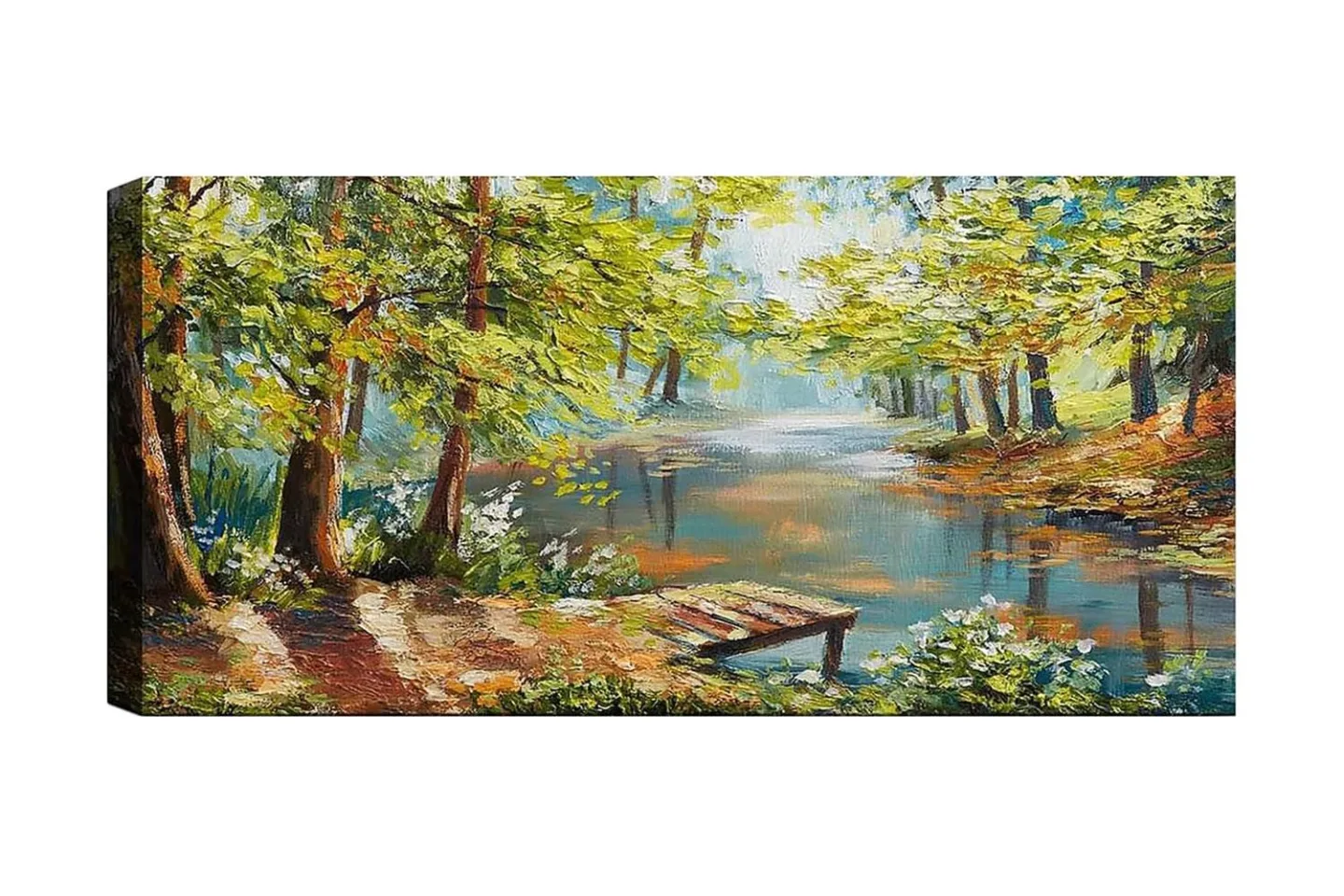 Canvastavla YTY Landscape & Nature Flerfärgad - 120x50 cm