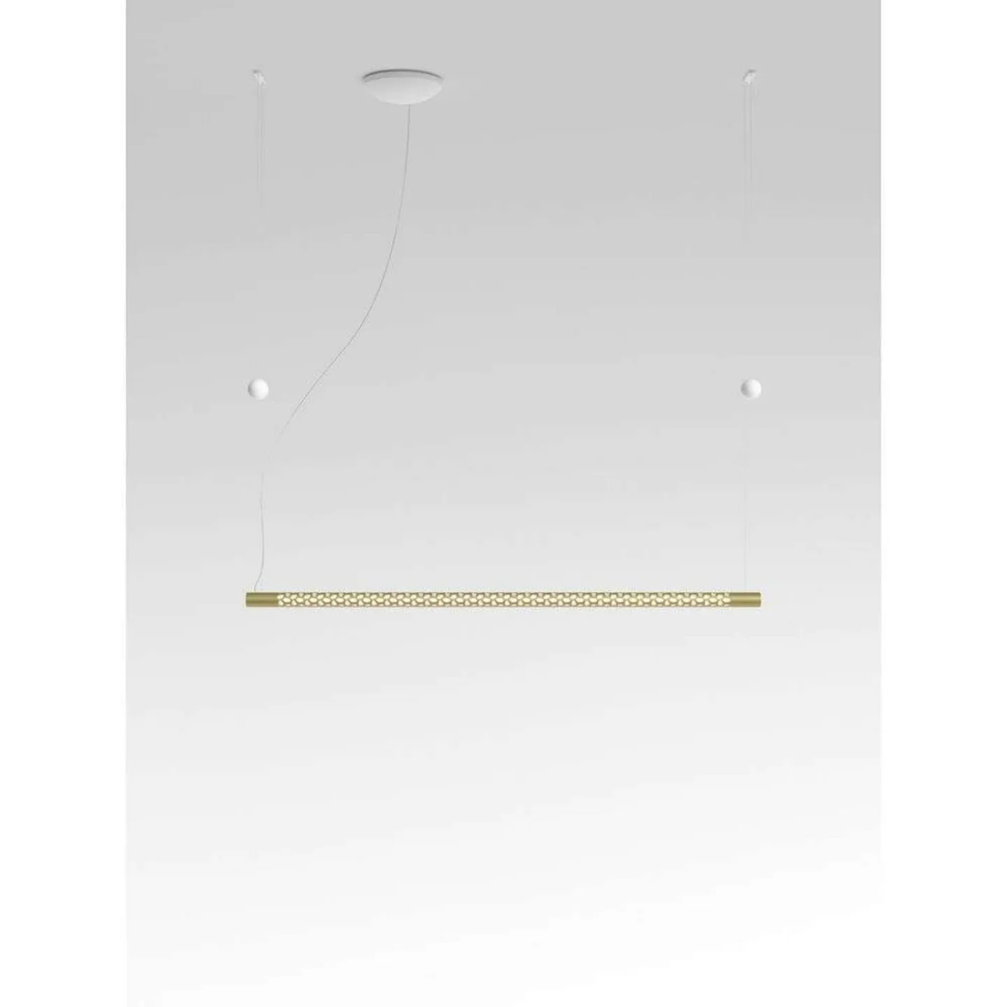 Squiggle H8 Pendel 3000K Gold - Rotaliana - Metall
