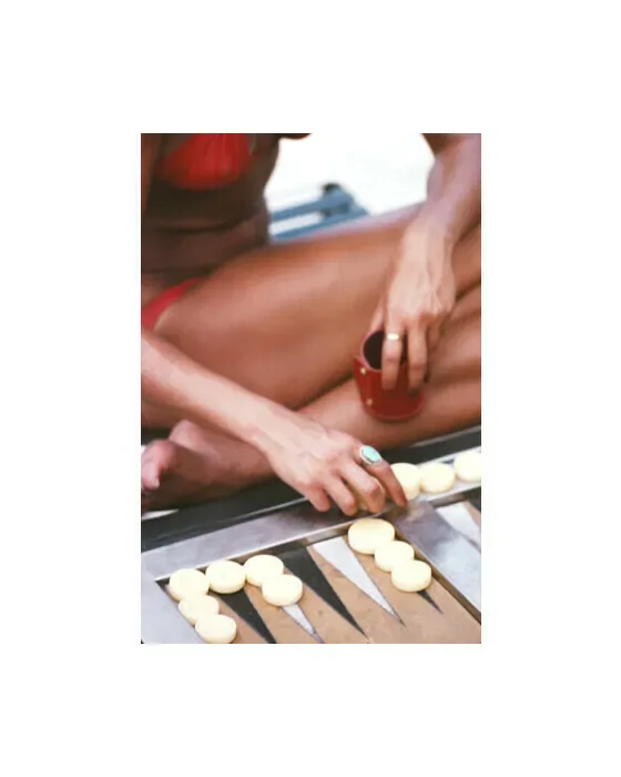 Backgammon in Haiti