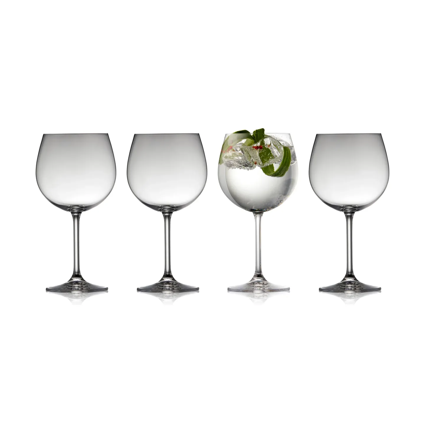 Lyngby Glas Juvel Gin & Tonicglas 57 cl 4er Pack Kristall