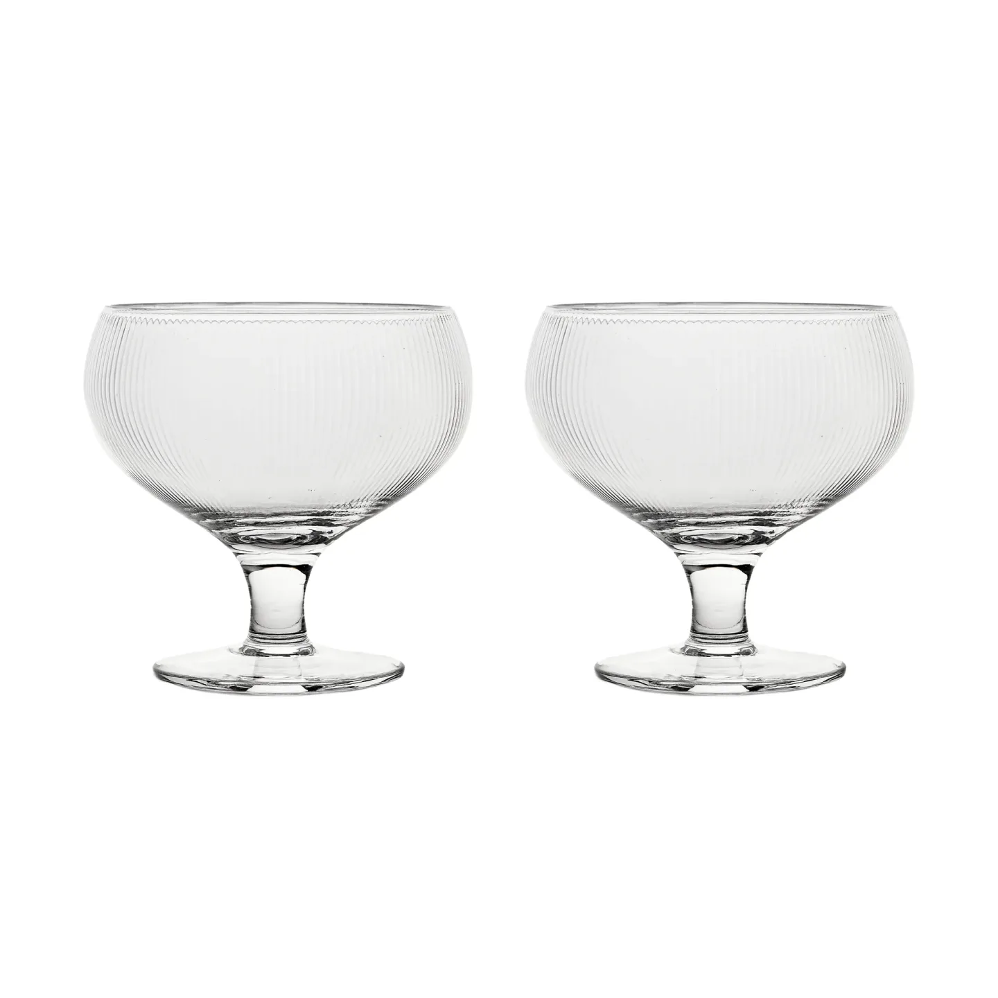 Sagaform Sagaform Blanka Champagnerkelch 30 cl 2er-Pack Klar