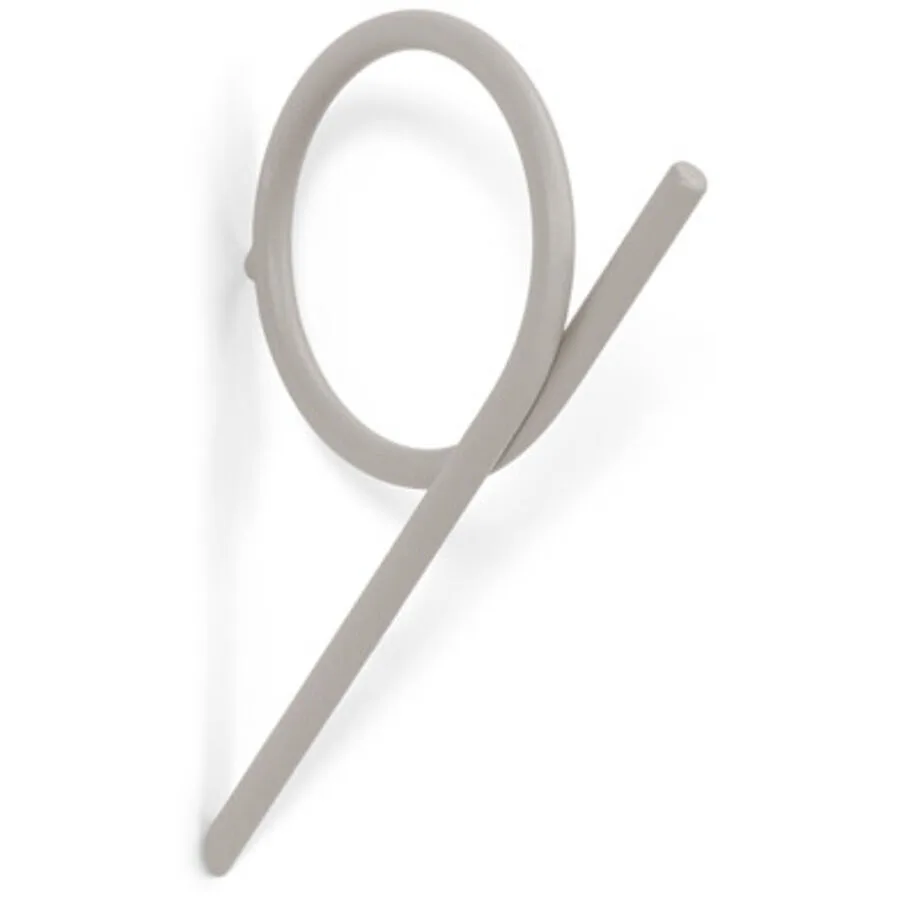 Spinder Design Haken Pallis taupe Stahl H 12.5 cm 1