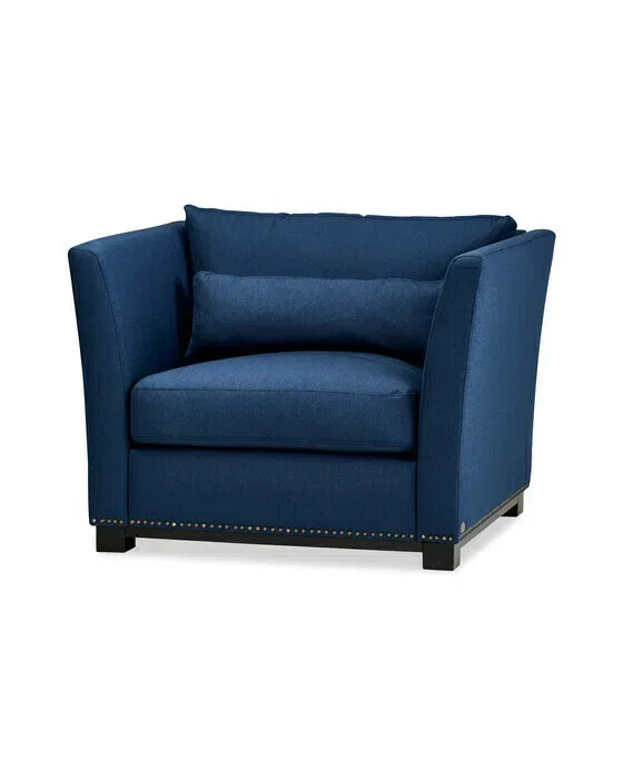 Madison lænestol indigo