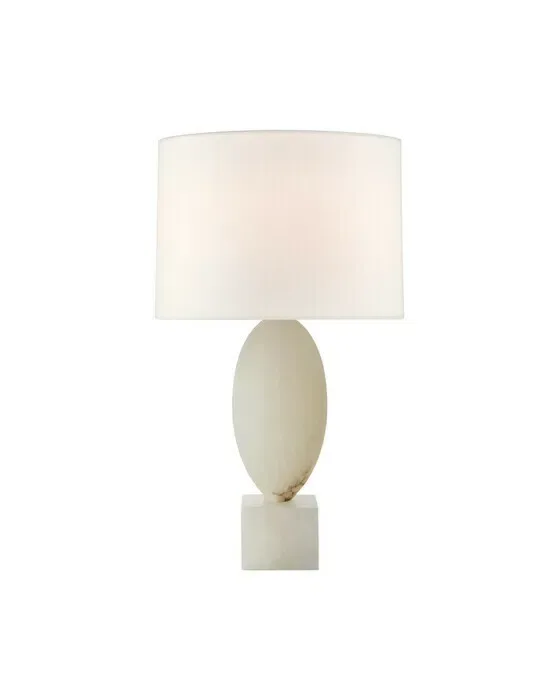 Versa Large Table Lamp Alabaster
