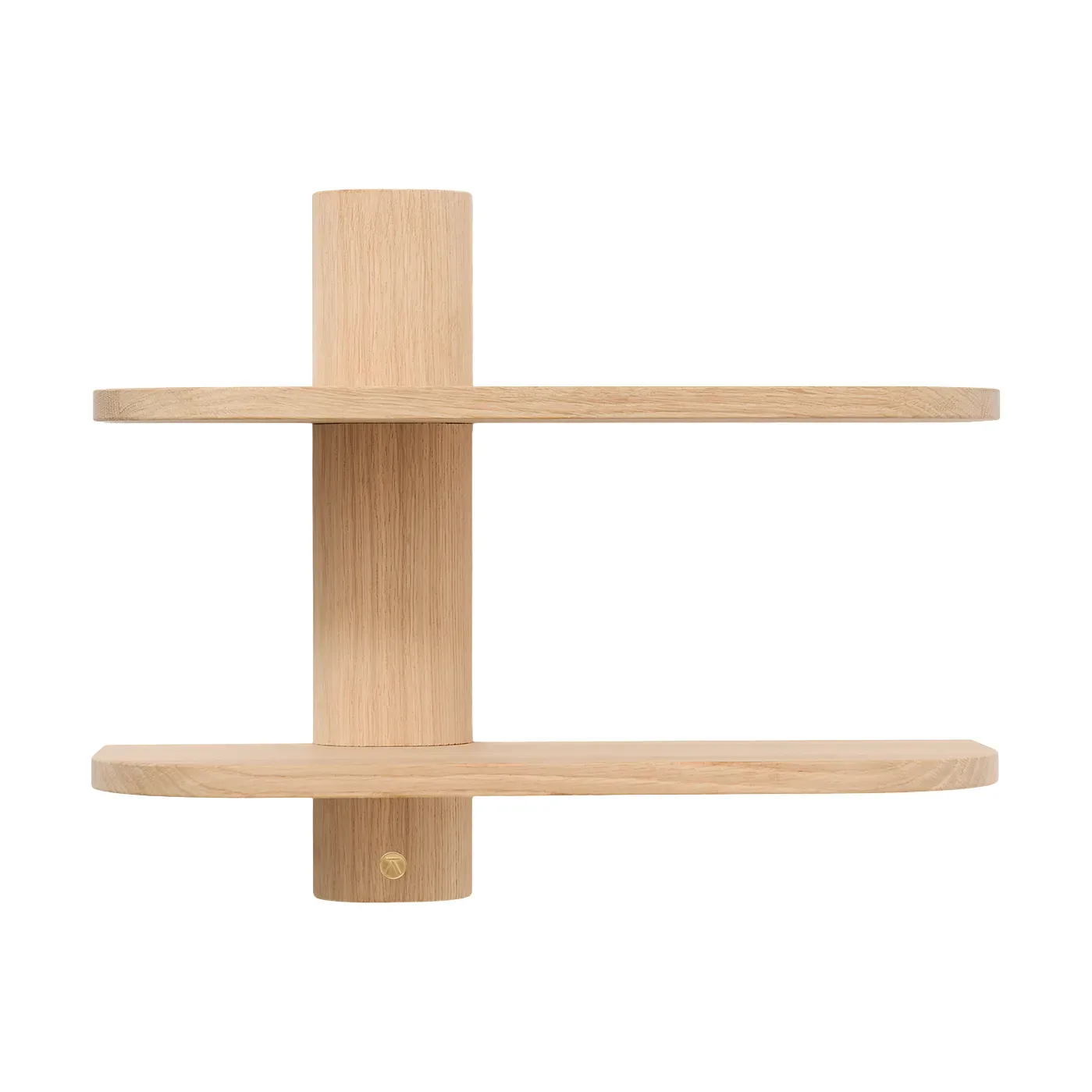 Andersen Furniture Bend vägghylla Oak, 50x18x40 cm