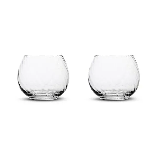 Byon Opacity Wasserglas 22 cl 2er-Pack Klar