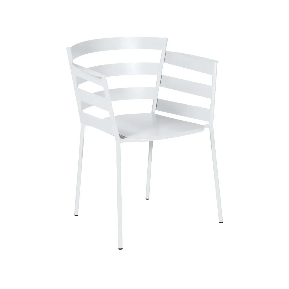 Fermob Rythmic karmstol Cotton white (vit)