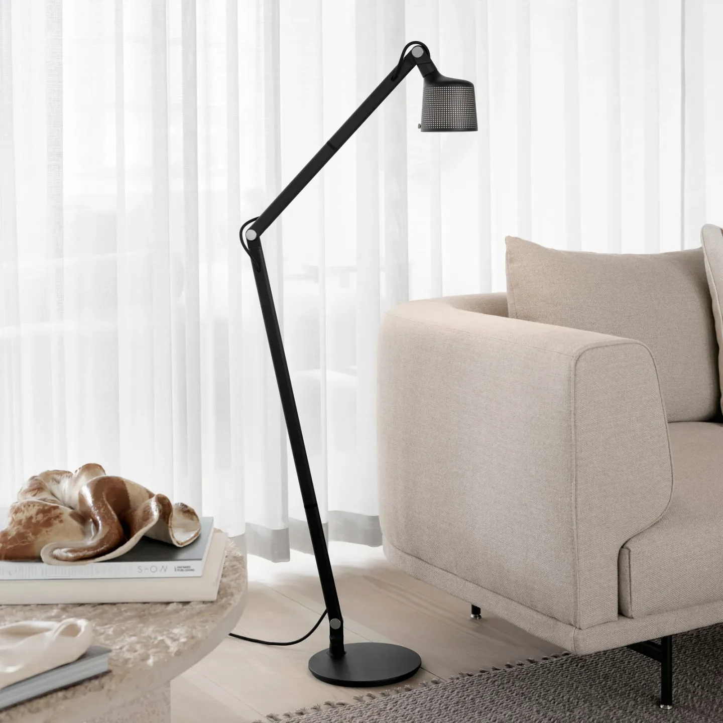 Vipp Vipp525 golvlampa Black