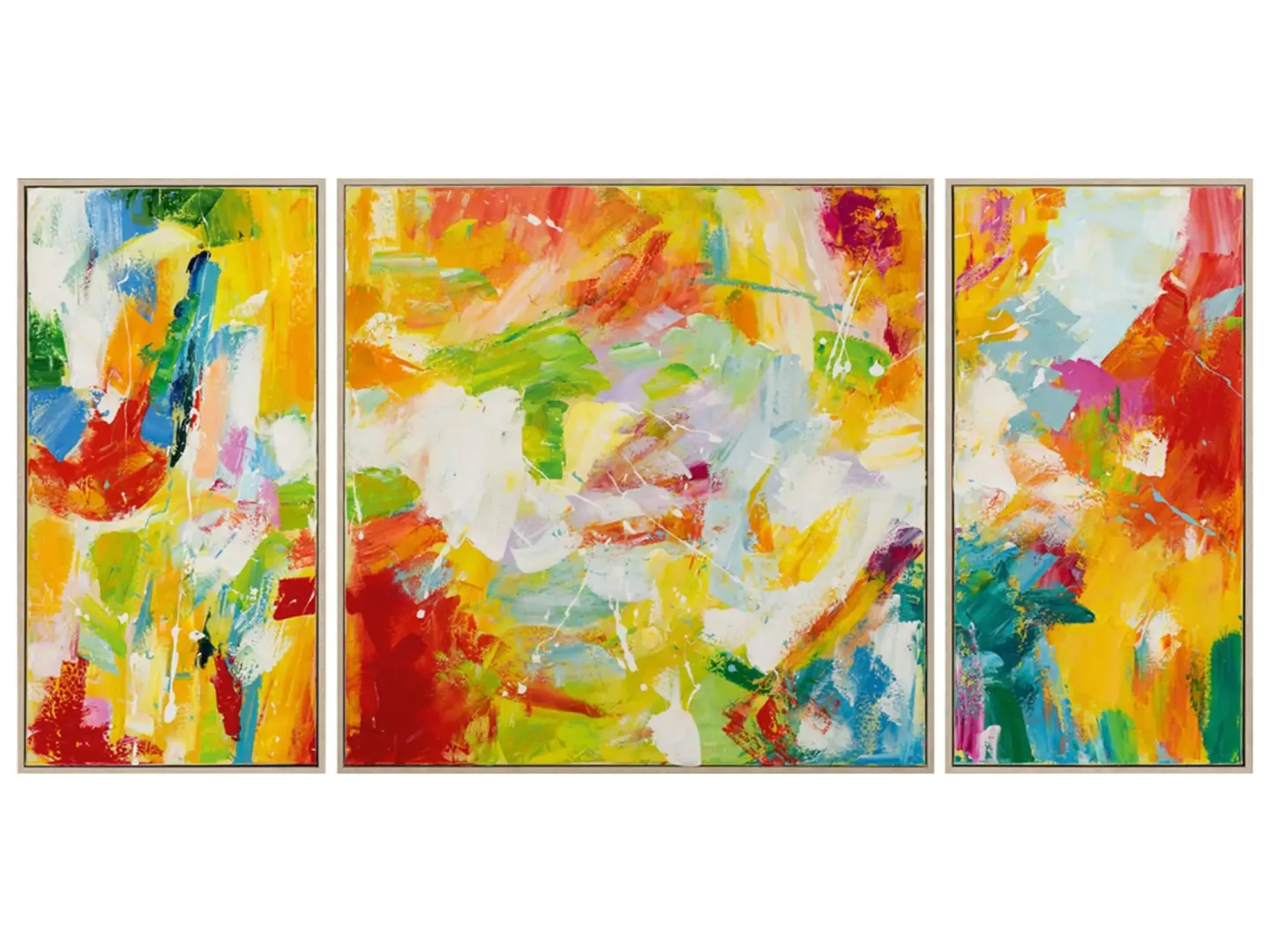 image LAND Triptychon Farbspektakel | Schubiger Möbel