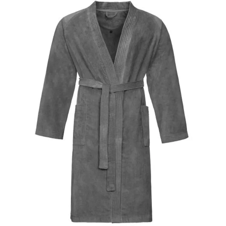Vossen Bademantel Dallas M Flanell Baumwolle M