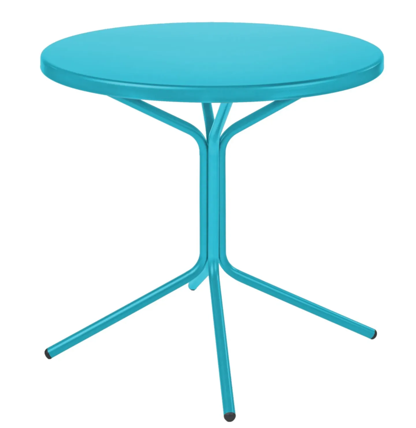 Schaffner Metall-Bistrotisch Pix Rund Blau | Schubiger Möbel