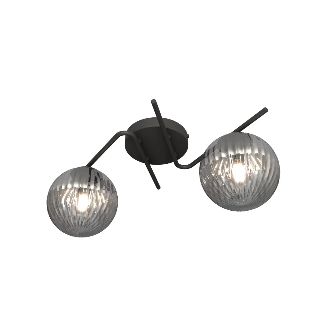 Emibig Lighting - Vespa 48cm - Takplafond - Rökfärgad