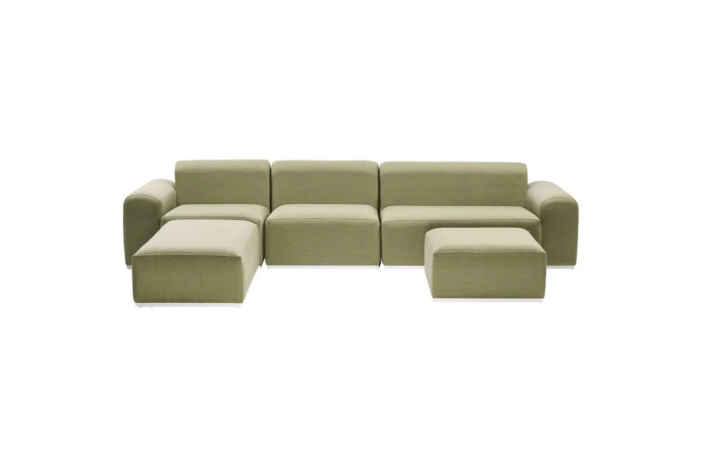Loungegrupp Battifollo Grön/Vit - Grön/Vit