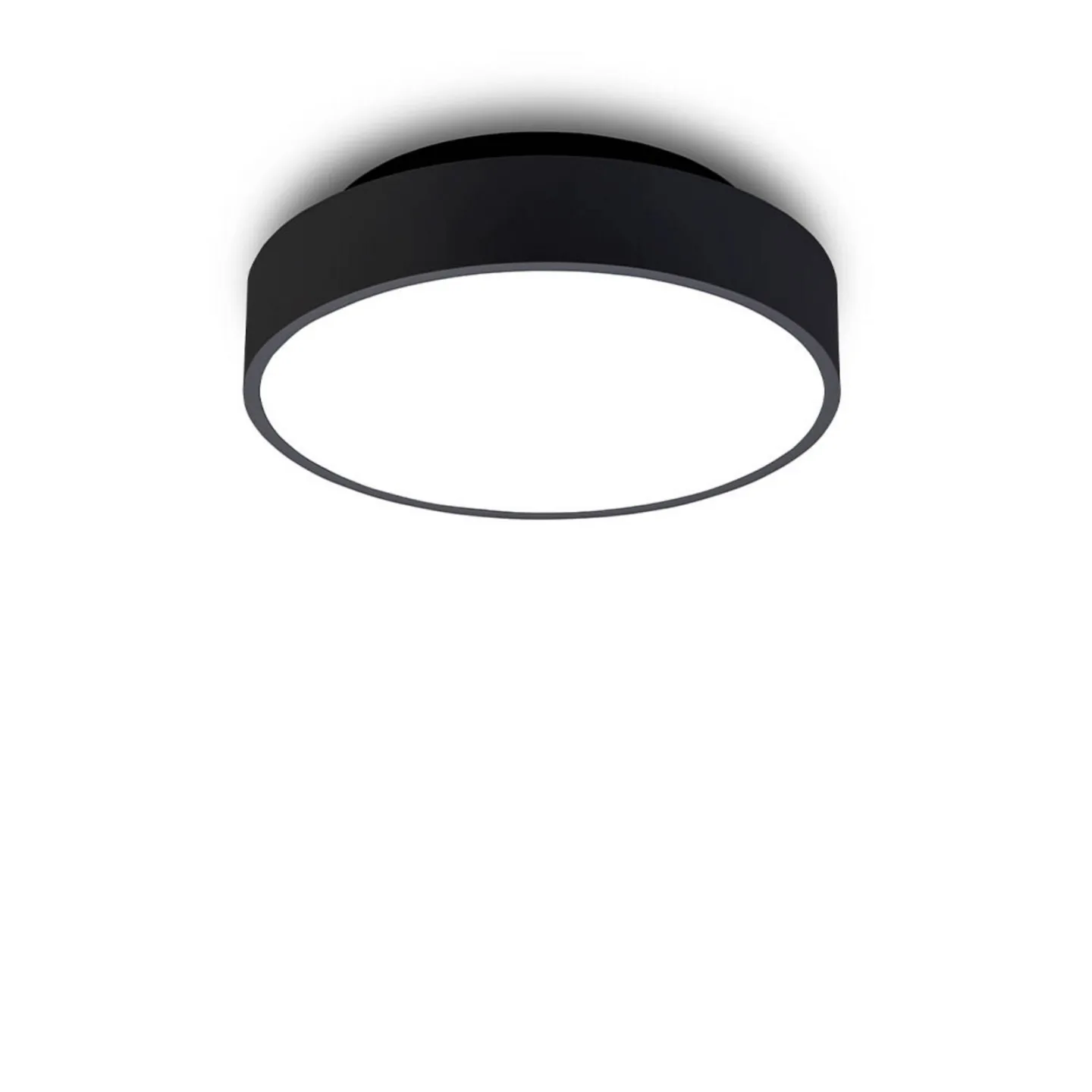 Luna C260 utomhusvägglampa, CCT, svart – Antidark - Terrass - Metall