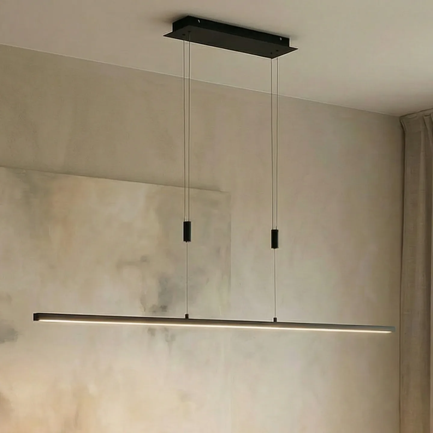 Arneja Taklampa Black - Lindby - Vardagsrum - Modern - Metall - Med en ljuskälla