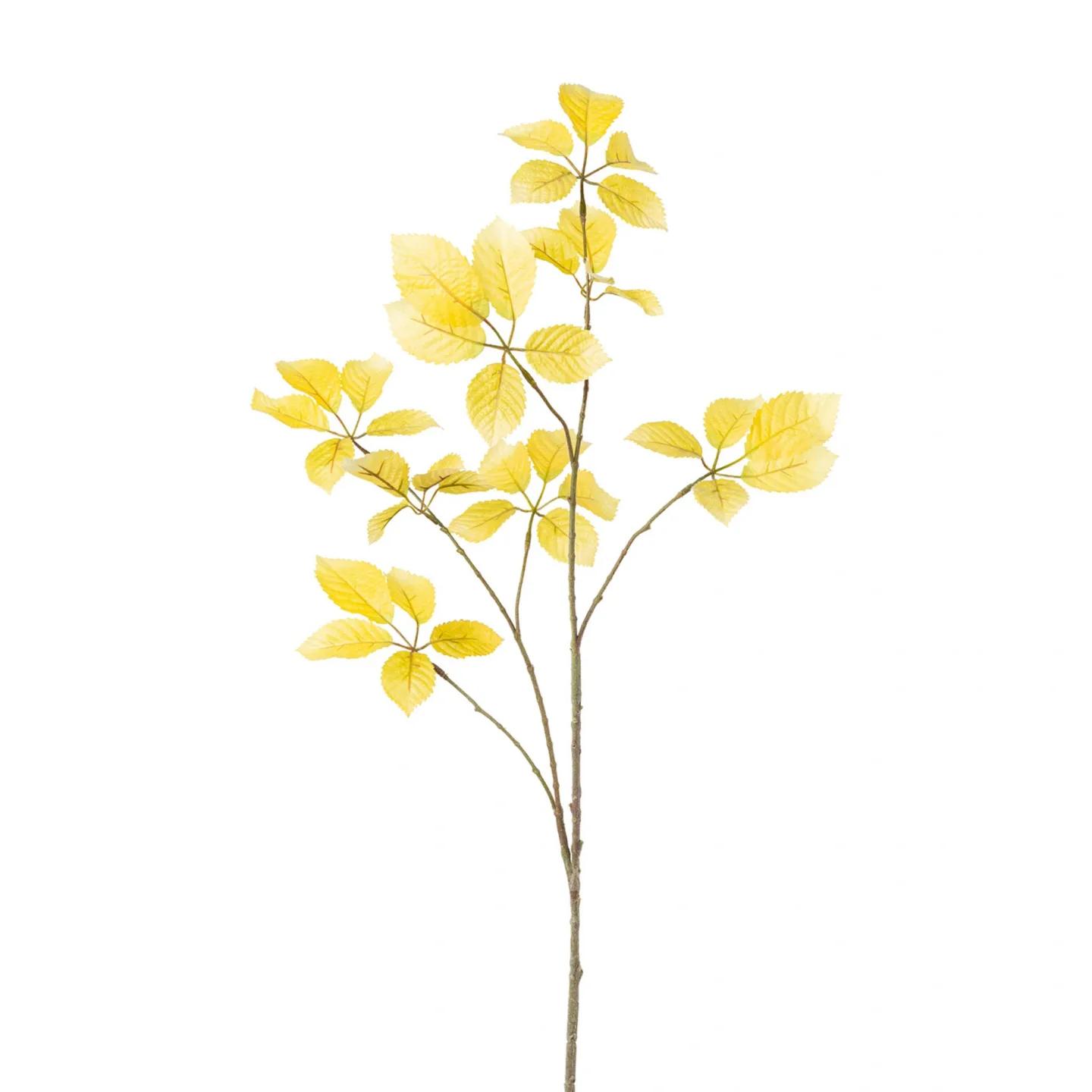 Gasper Kunstblumen Kastanienzweig, Gelb H: 112 cm | Schubiger Möbel