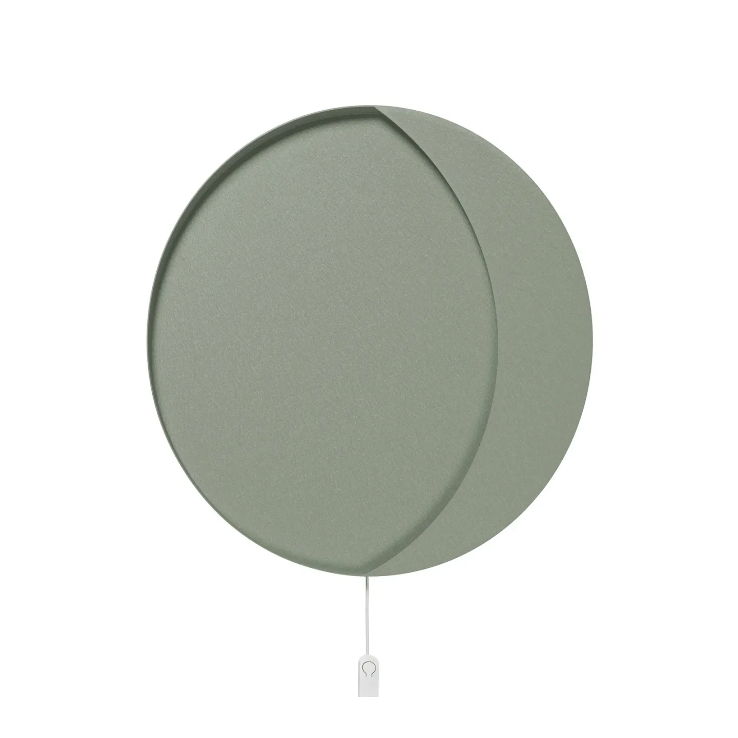 Neba LED-Wandleuchte, grün, Ø 45 cm, Eisen - ferm LIVING - Kinderzimmer - Modern - Metall - Rund