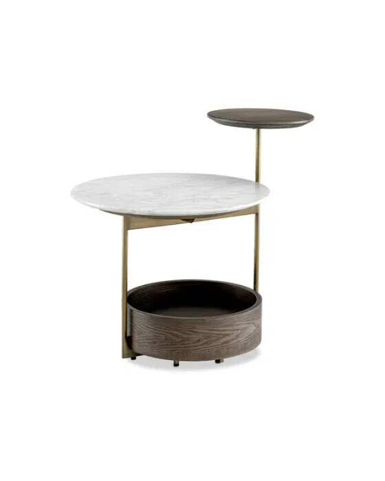 Faye sidebord hvid marmor
