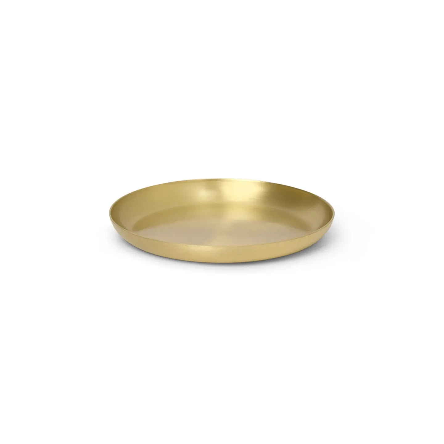 Ferm Living Basho Tablett Ø9,5cm Messing