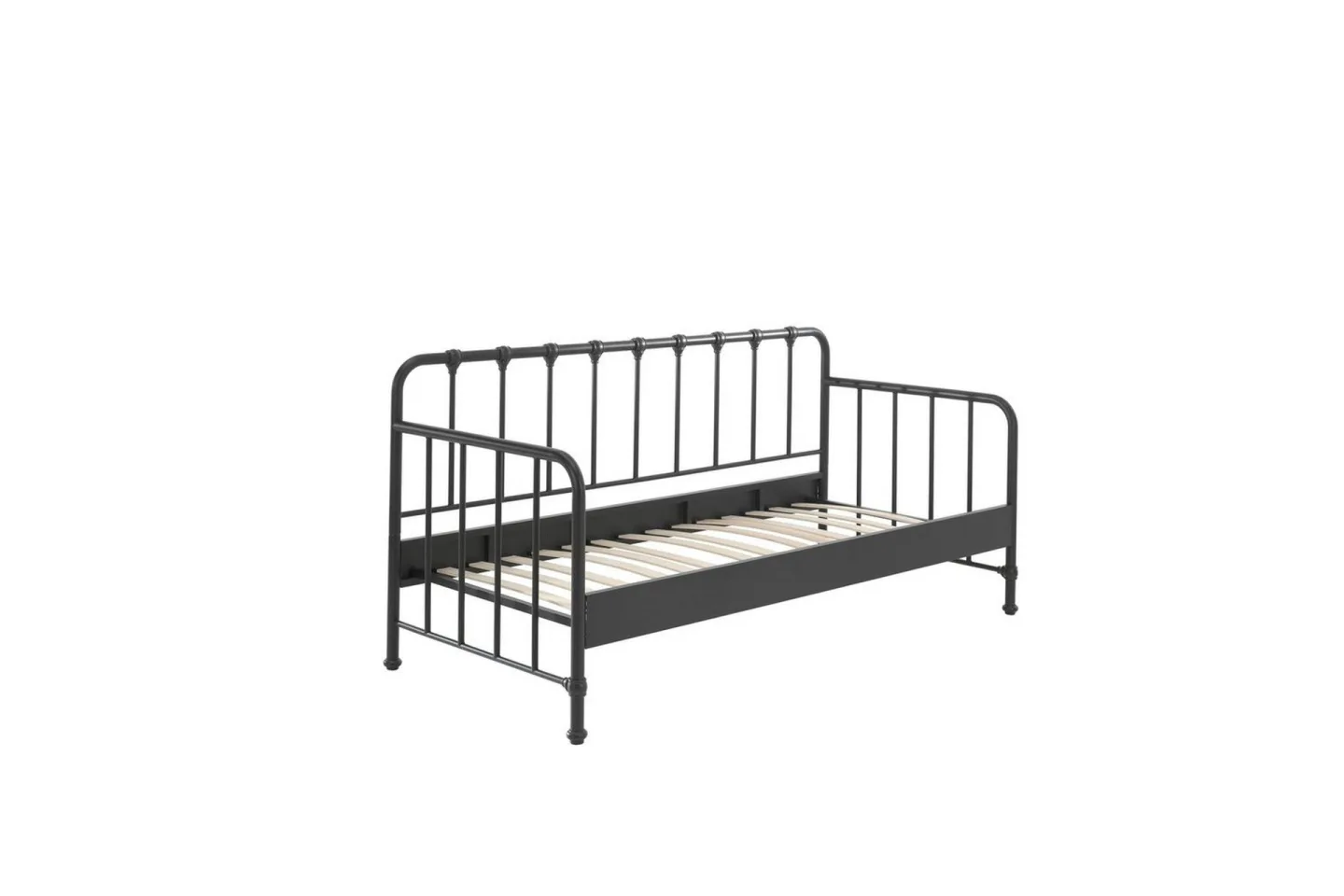 Loftsäng Bronxx Svart 90x200 cm -