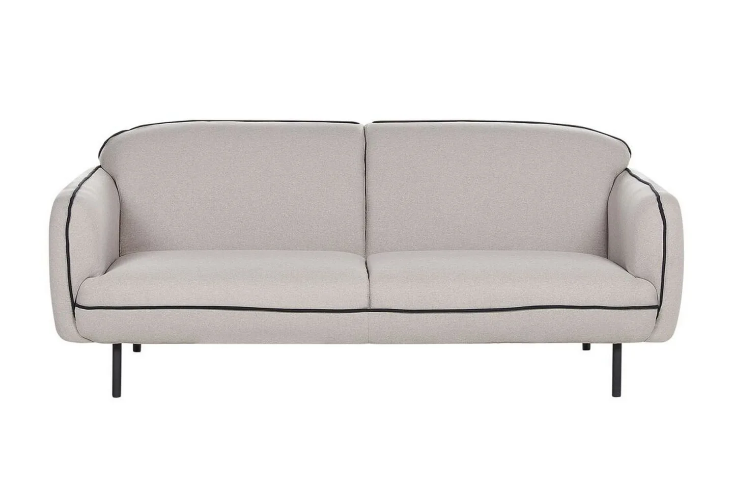 Balint Soffa 3-sits - Grå/Svart