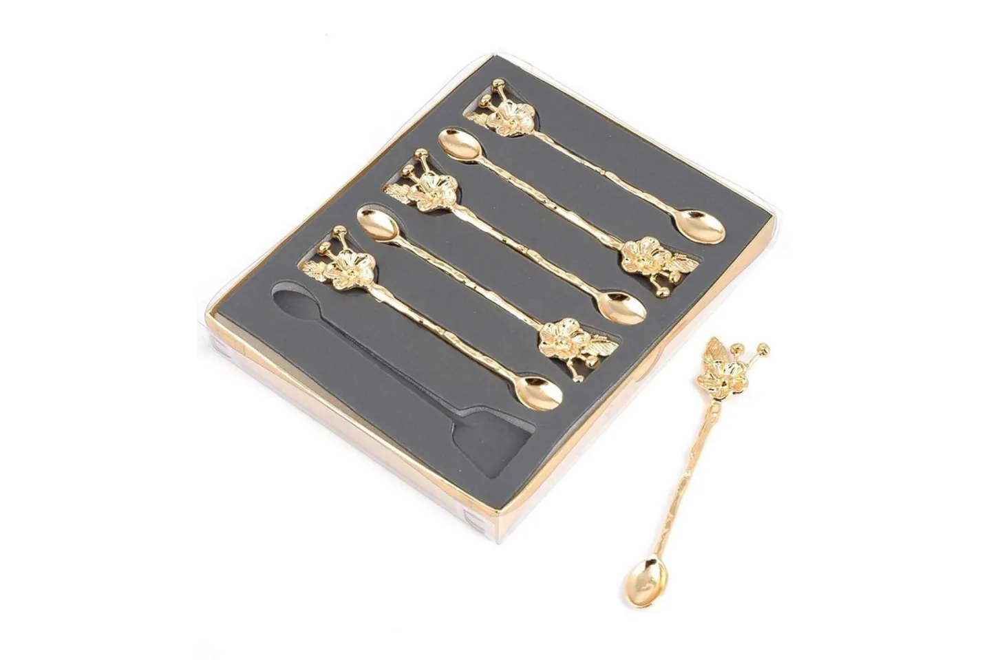 Skedset 6-pack - Guld