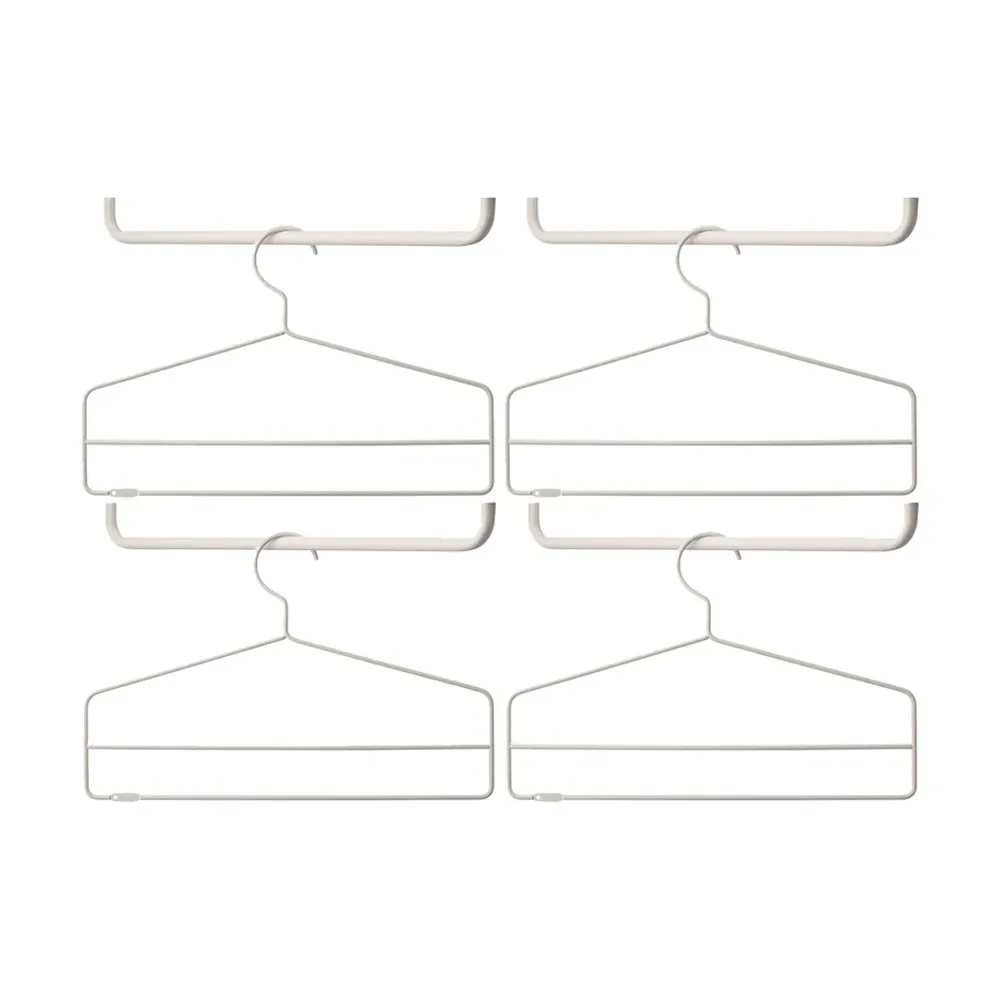 String String Kleiderhaken 4er-Pack Beige