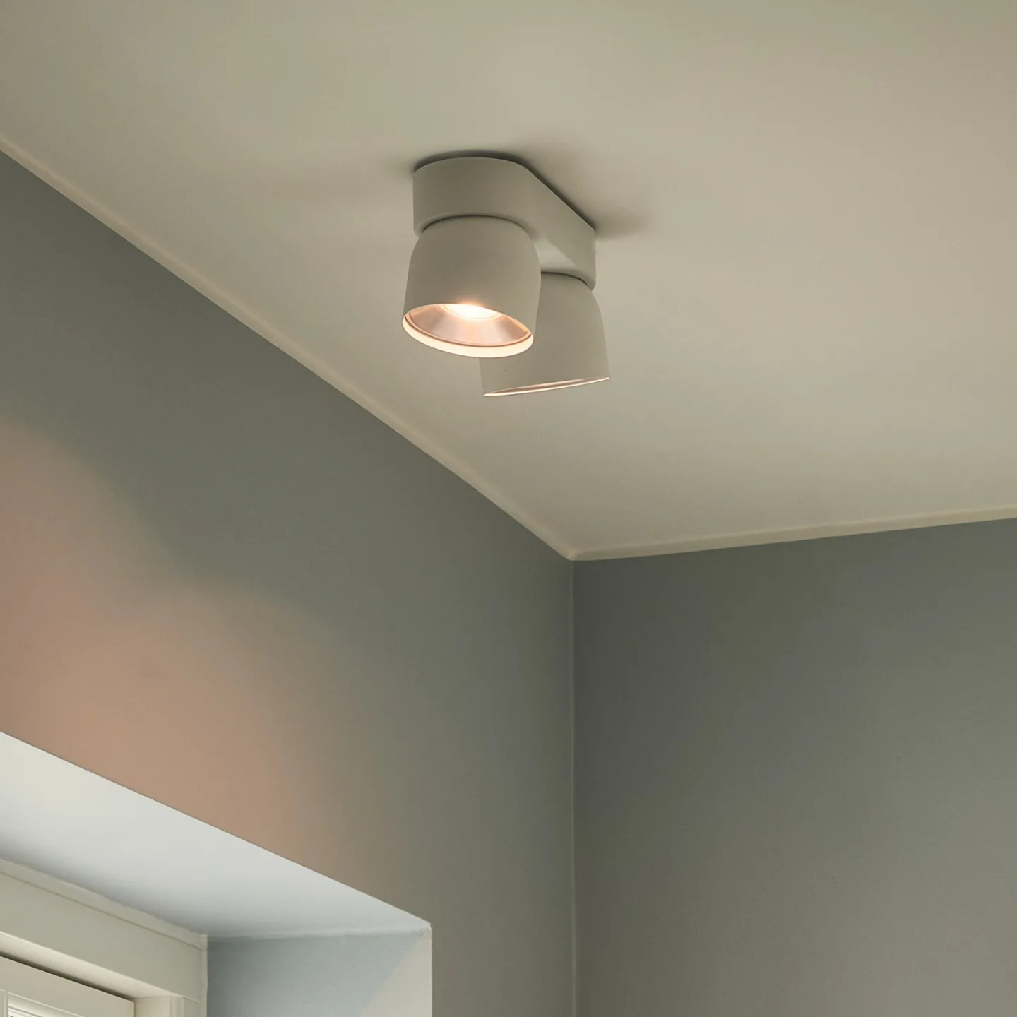 Pitcher Downlight, vit/silver, 2 lampor, metall – Nordlux - Hall - Modern - Med flera ljuskällor