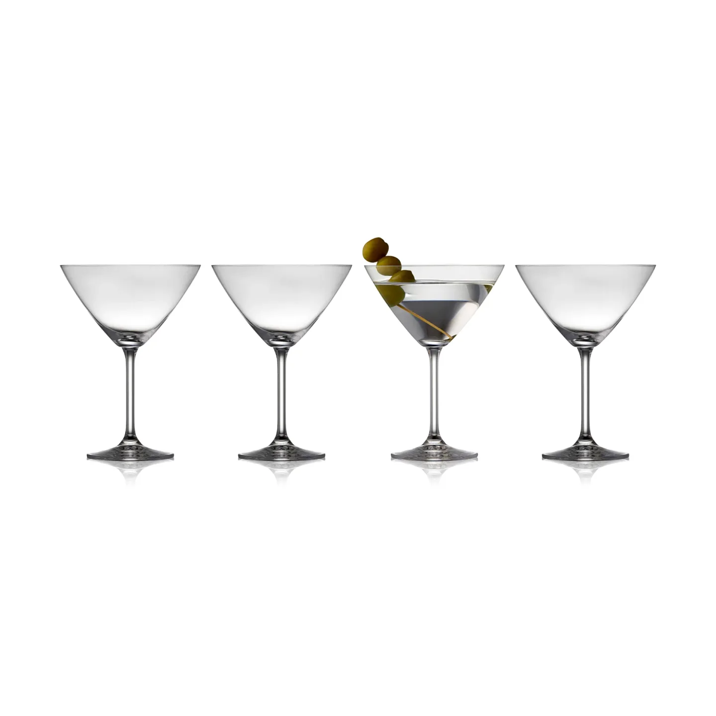 Lyngby Glas Juvel Martiniglas 28 cl 4er Pack Kristall