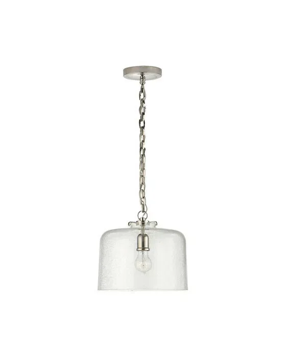 Katie Dome Pendant Polished Nickel