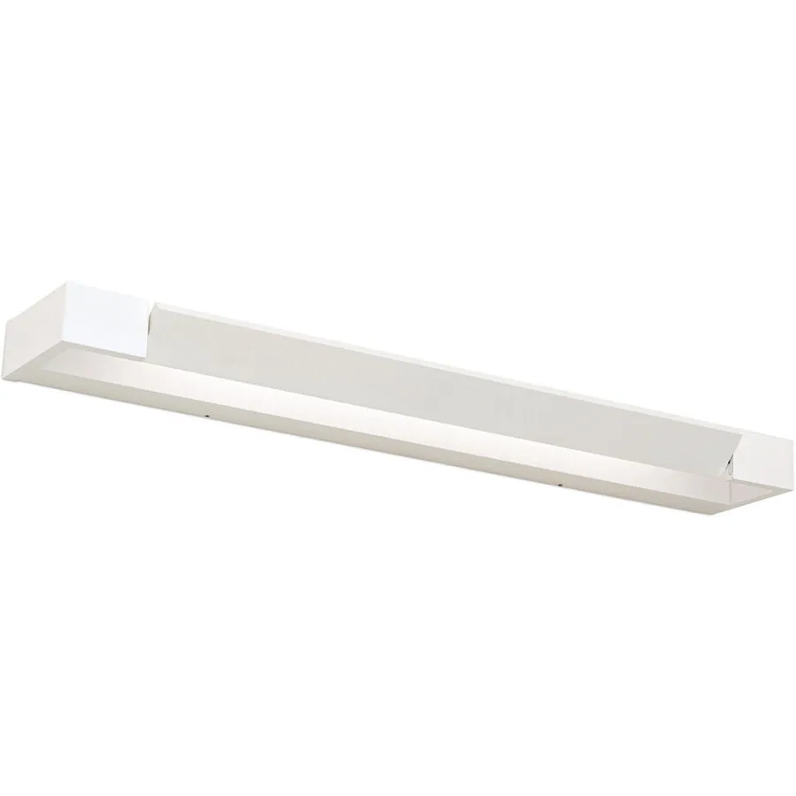 Wandlampe Marilyn Weiss Aluminium 10 cm - Lichtfarbe: Warmweiss