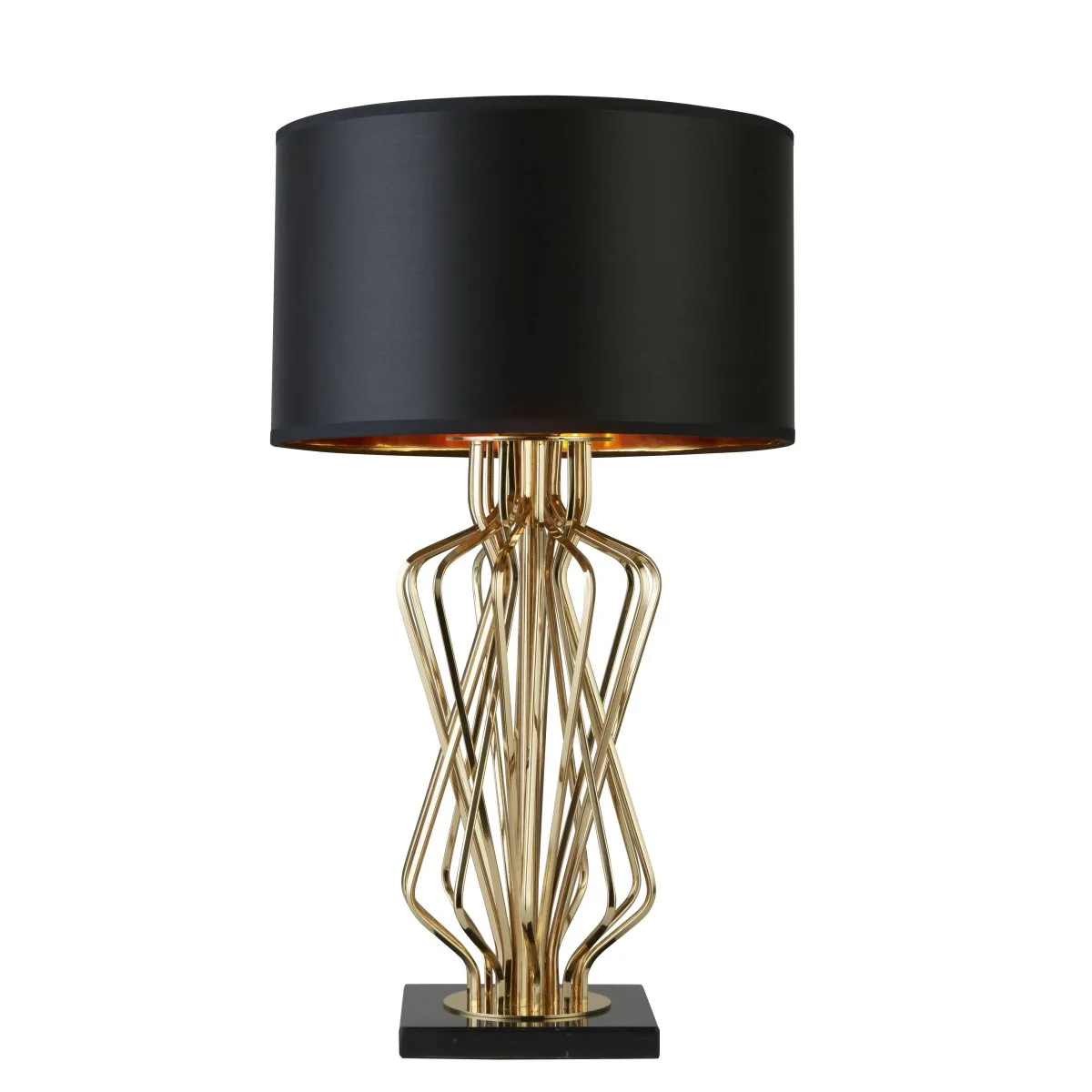 Searchlight - Ethan 72cm - Bordslampa - Guld