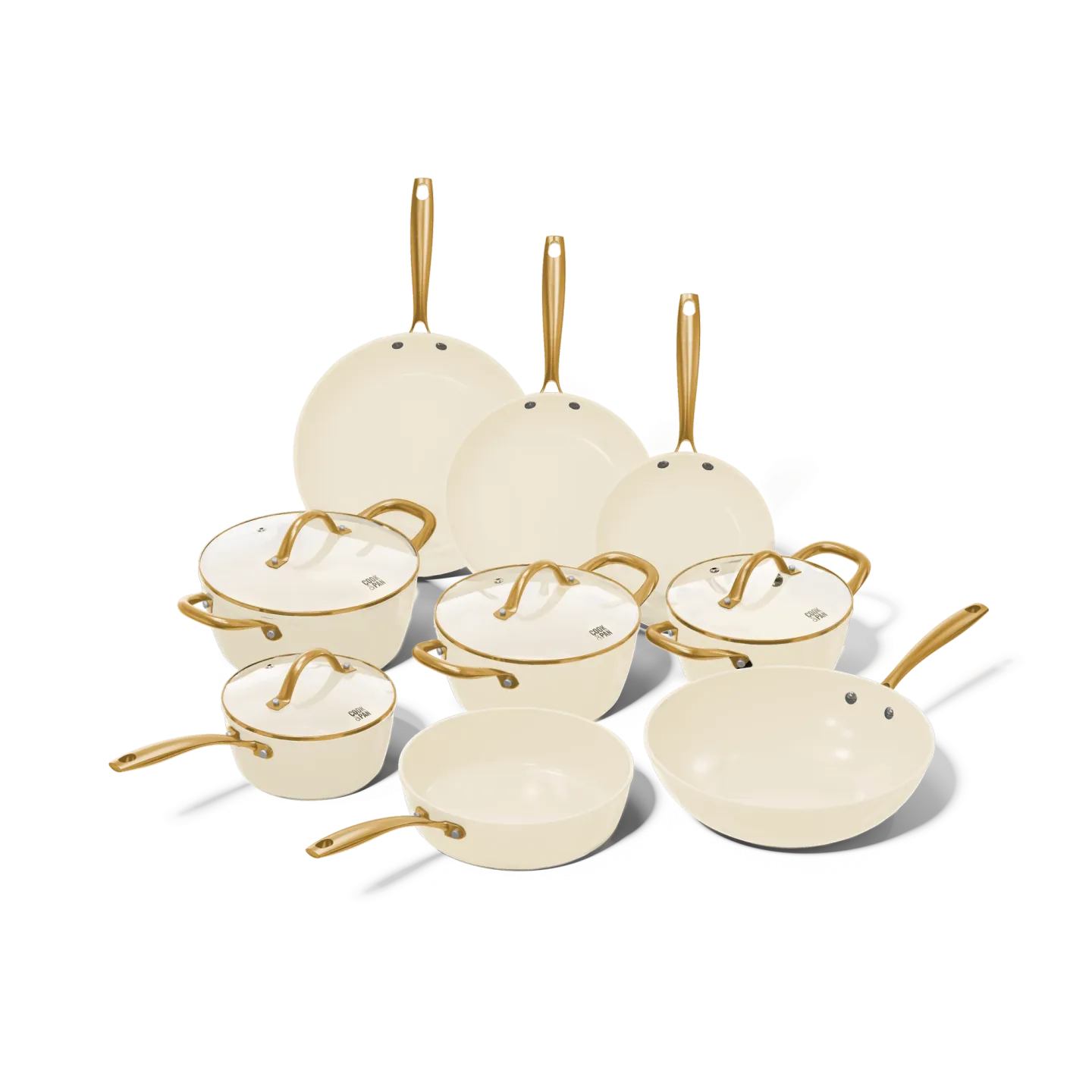 Vanilla Topfset und Pfannenset 9-teilig