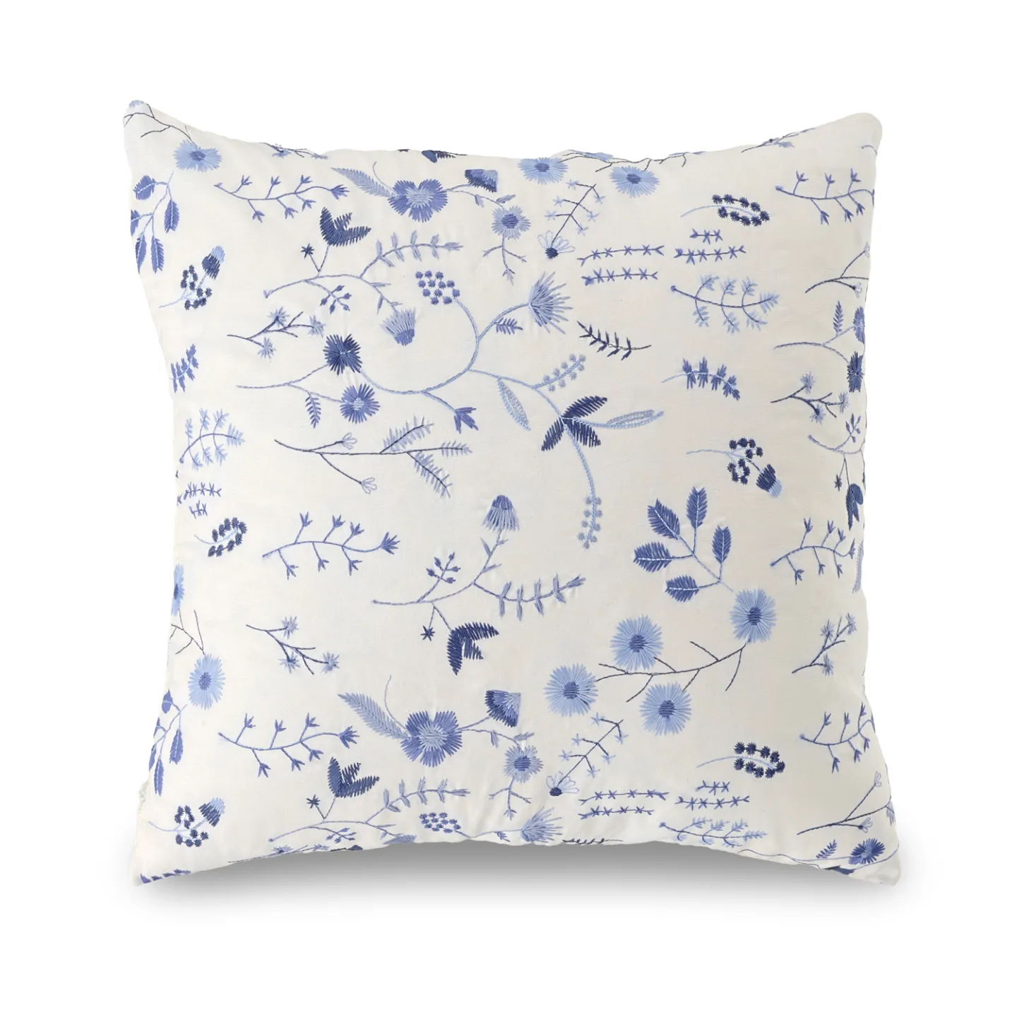 Putetrekk - Stavanger Embroidered Cushion Cover (multi) (Størrelse: 45 x 45 cm)