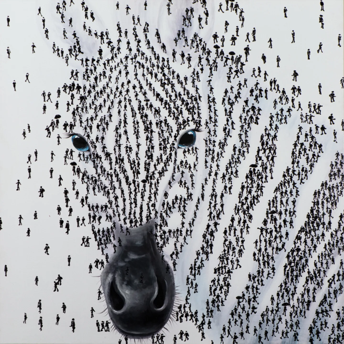 image LAND Bild Zebra H: 115 cm | Schubiger Möbel