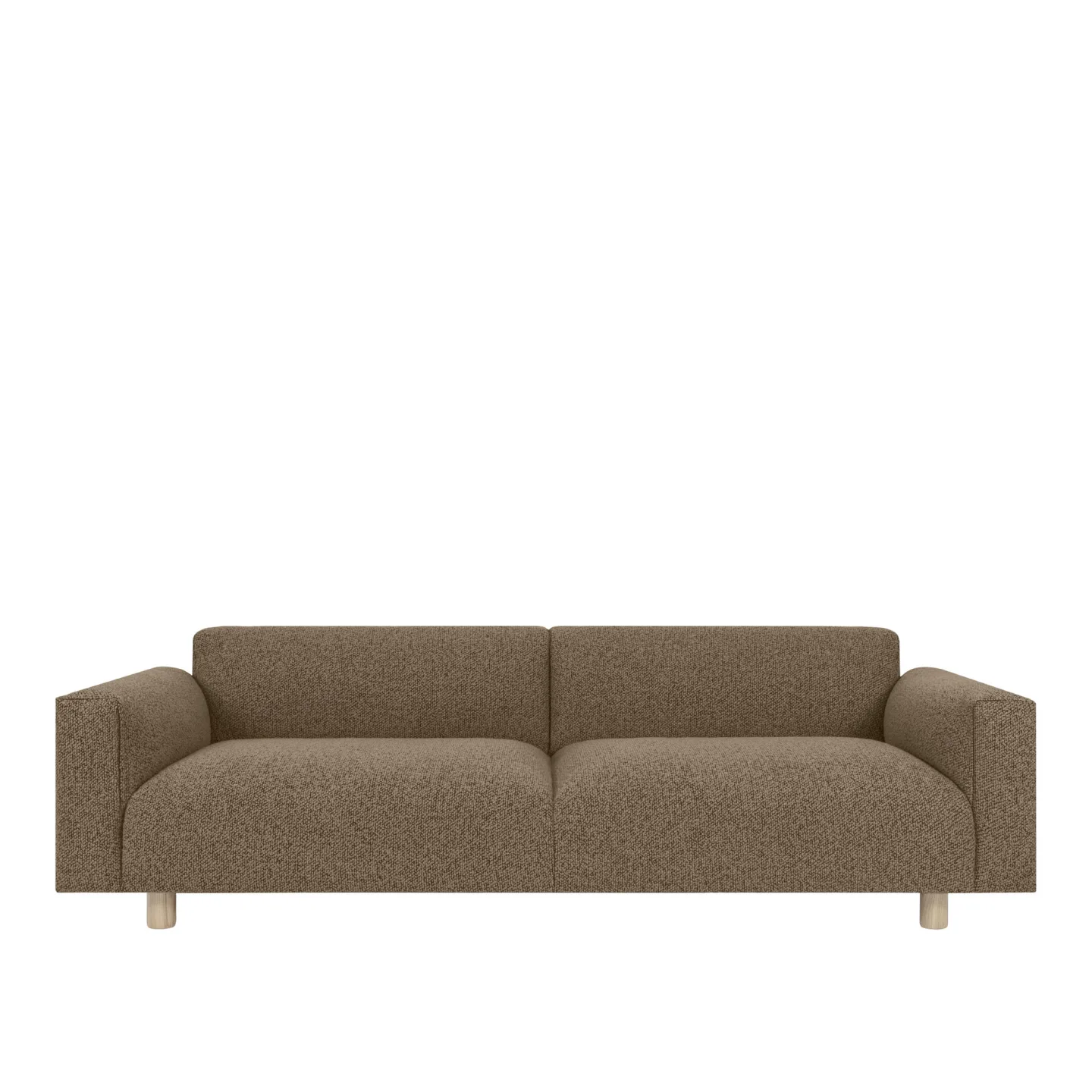 HEM - Koti 3-seater Sofa - Sawdust - Soffor - Form Us With Love - Brun - Trä/Syntetiskt/Skum/Ull