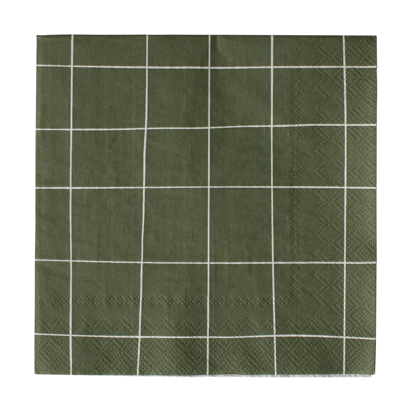 DBKD Square Papierserviette 33x33 cm 20er Pack Green