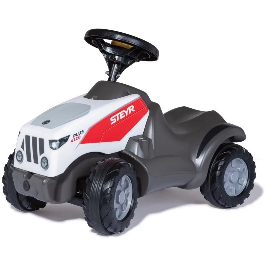 RollyMinitrac Steyr Plus 4120 Rolly Toys Grau Kunststoff - Farbe: grau/weiss